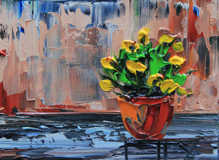 Original art for sale at UGallery.com | Find Me in Italy by Lisa Elley | $300 | oil painting | 10' h x 8' w | photo 4