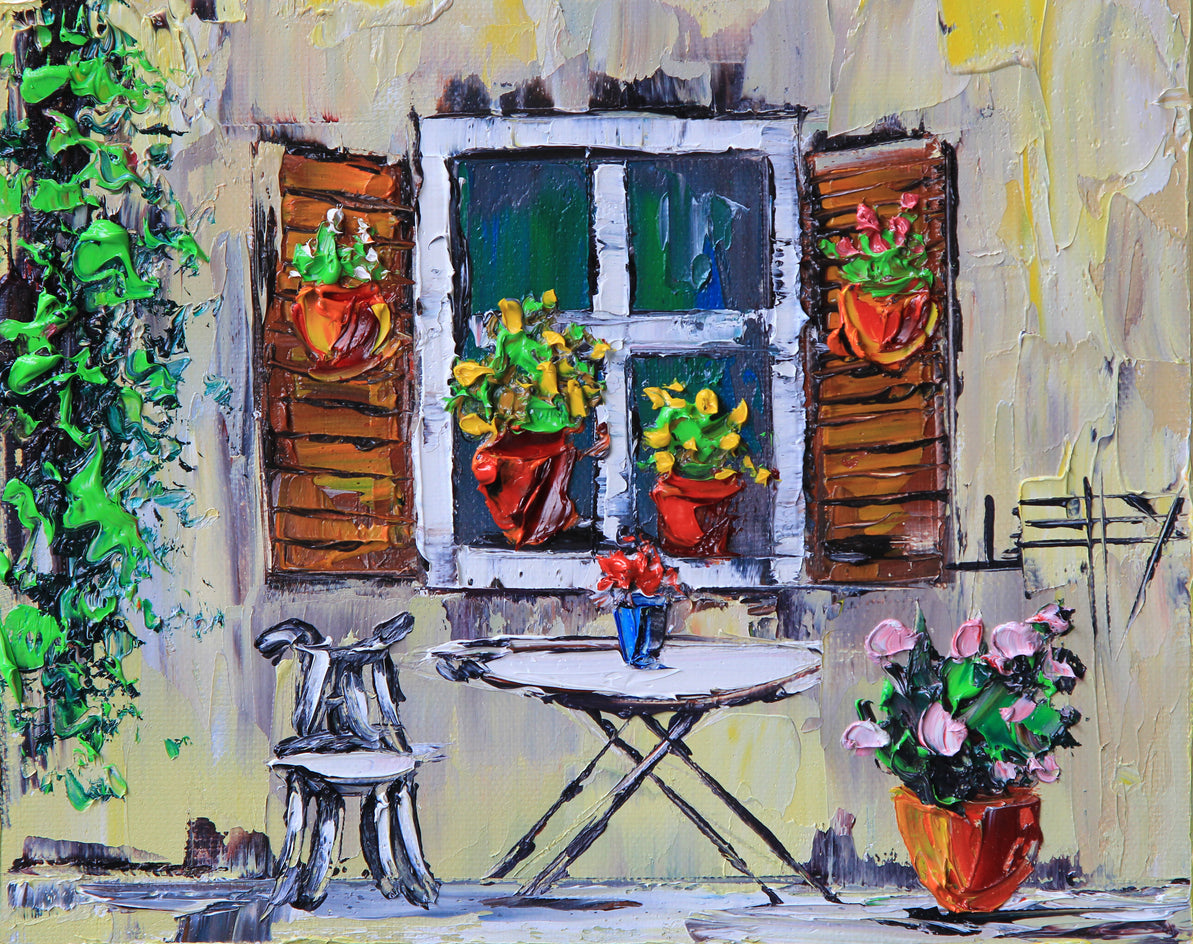 A Garden in Italy by Lisa Elley |  Artwork Main Image 