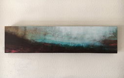 Original art for sale at UGallery.com | I Walk Alone to Be with You by Agata Kijanka | $1,300 | mixed media artwork | 10' h x 42' w | thumbnail 4