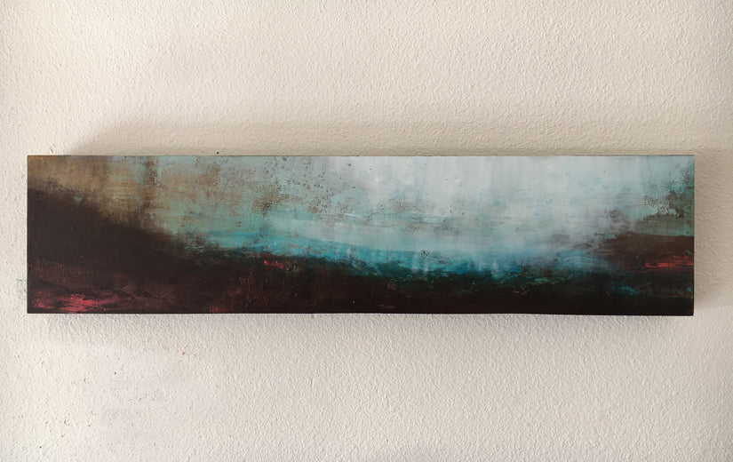 I Walk Alone to Be with You by Agata Kijanka |   Closeup View of Artwork 