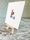 Original art for sale at UGallery.com | Jack by Diane Flick | $175 | mixed media artwork | 5.87' h x 5' w | thumbnail 3