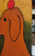Original art for sale at UGallery.com | Dog Ball Bird by Jaime Ellsworth | $2,000 | acrylic painting | 36' h x 24' w | thumbnail 2