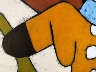 Original art for sale at UGallery.com | Dogpatch by Jaime Ellsworth | $2,250 | acrylic painting | 36' h x 36' w | photo 4