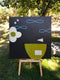 Original art for sale at UGallery.com | Flotilla by Jaime Ellsworth | $3,800 | acrylic painting | 36' h x 36' w | thumbnail 3