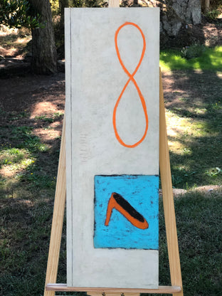Original art for sale at UGallery.com | Size 8 by Jaime Ellsworth | $1,450 | acrylic painting | 36' h x 12' w | photo 3
