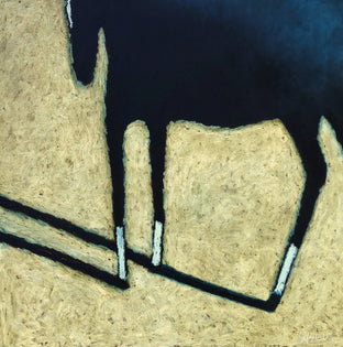 Original art for sale at UGallery.com | Blue Horse by Jaime Ellsworth | $1,100 | oil painting | 24' h x 24' w | photo 1