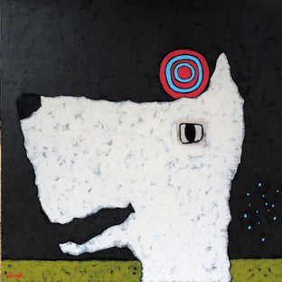 Original art for sale at UGallery.com | Croquet by Jaime Ellsworth | $2,250 | oil painting | 36' h x 36' w | photo 1