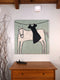 Original art for sale at UGallery.com | Little Black Dress by Jaime Ellsworth | $4,100 | oil painting | 36' h x 36' w | thumbnail 3