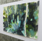 Original art for sale at UGallery.com | Living Rainforest by Jamal Sultan | $525 | gouache painting | 11' h x 15' w | thumbnail 2