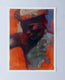 Original art for sale at UGallery.com | Joven Rojo by Jamal Sultan | $475 | oil painting | 11.5' h x 8.5' w | thumbnail 3