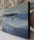 Original art for sale at UGallery.com | Playita Azulita by Jamal Sultan | $750 | oil painting | 14' h x 19' w | thumbnail 2