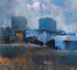 Original art for sale at UGallery.com | Vista Desde La Clinica by Jamal Sultan | $500 | oil painting | 9' h x 12' w | thumbnail 4