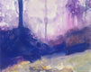 Original art for sale at UGallery.com | Bosque Oscuro by Jamal Sultan | $525 | watercolor painting | 11' h x 14' w | thumbnail 1
