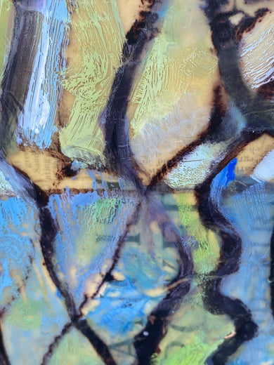 Edge of the Woods by James Hartman |   Closeup View of Artwork 