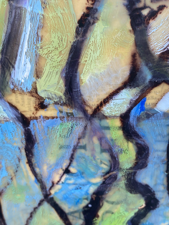 Edge of the Woods by James Hartman |  Closeup View of Artwork 