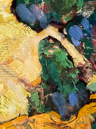 Original art for sale at UGallery.com | Encaustic Mountain Landscape by James Hartman | $750 | encaustic artwork | 15.75' h x 20' w | photo 4