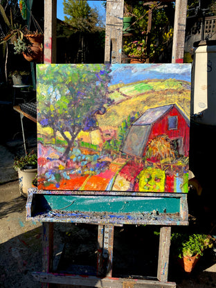 Gambrel Barn by James Hartman |  Context View of Artwork 