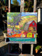 Original art for sale at UGallery.com | Gambrel Barn by James Hartman | $1,125 | encaustic artwork | 20' h x 24' w | thumbnail 3