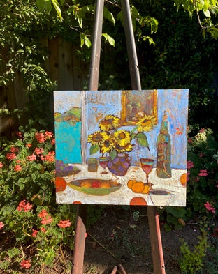 Sunflowers by James Hartman |  Context View of Artwork 