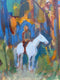 Original art for sale at UGallery.com | Horse Riding in Autumn - Special Commission by James Hartman | $1,900 | oil painting | 20' h x 30' w | thumbnail 4