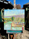 Original art for sale at UGallery.com | Harbor on the Bay by James Hartman | $2,275 | oil painting | 32' h x 32' w | thumbnail 3