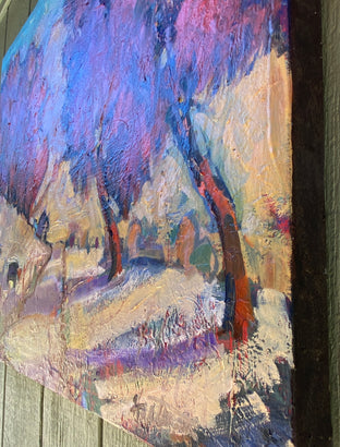 Mountain Autumn by James Hartman |  Side View of Artwork 