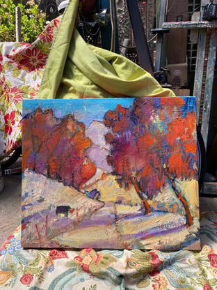 Mountain Autumn by James Hartman |   Closeup View of Artwork 