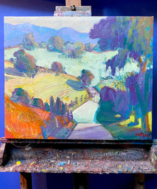 Original art for sale at UGallery.com | Mountain Colors by James Hartman | $1,200 | oil painting | 20' h x 24' w | photo 3
