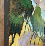 Original art for sale at UGallery.com | Mountain Tree Shadow by James Hartman | $1,425 | oil painting | 22.5' h x 28' w | thumbnail 2