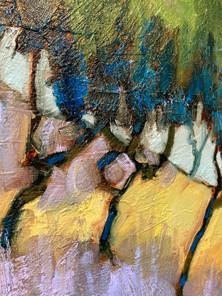 Mountain Tree Shadow by James Hartman |   Closeup View of Artwork 