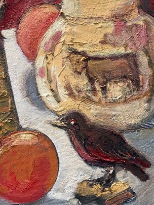 Still Life in a Limited Palette by James Hartman |   Closeup View of Artwork 