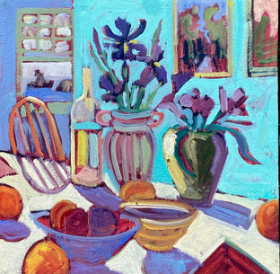 Table with Flowers and Bowls by James Hartman |  Artwork Main Image 