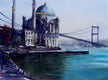Original art for sale at UGallery.com | Bosphorus by James Nyika | $800 | watercolor painting | 18' h x 24' w | thumbnail 1
