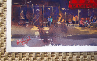 Cafe la Liberte by James Nyika |  Side View of Artwork 