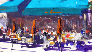 Cafe Le Chinon by James Nyika |   Closeup View of Artwork 