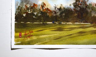 Fairwood Park Sunset by James Nyika |  Side View of Artwork 