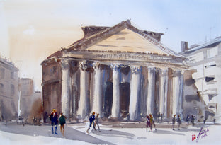 Morning at the Pantheon by James Nyika |  Artwork Main Image 