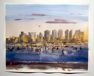San Diego Bay by James Nyika |  Context View of Artwork 