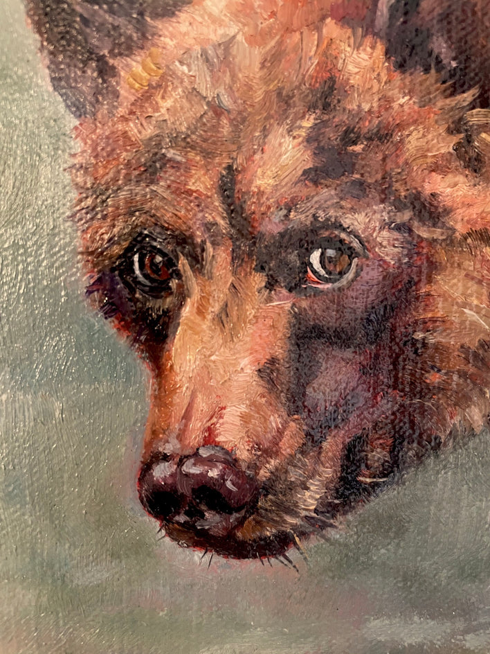 Are You with Me? by Jan Fontecchio Perley |  Closeup View of Artwork 