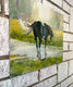 Original art for sale at UGallery.com | Morning Sun by Jan Fontecchio Perley | $725 | oil painting | 12' h x 16' w | thumbnail 2