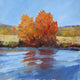 Original art for sale at UGallery.com | At Water's Edge by Janet Dyer | $975 | acrylic painting | 20' h x 20' w | thumbnail 1