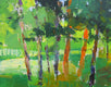Original art for sale at UGallery.com | Daycamp by Janet Dyer | $525 | acrylic painting | 10' h x 20' w | thumbnail 2