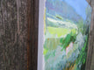 Original art for sale at UGallery.com | Hidden Pink House, Provence by Janet Dyer | $525 | acrylic painting | 14' h x 14' w | thumbnail 2