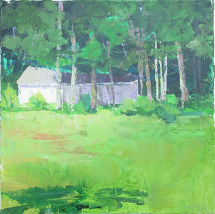 House in Sunlight and Shade by Janet Dyer |  Artwork Main Image 