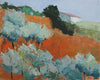Original art for sale at UGallery.com | House on Hillside, Italy by Janet Dyer | $780 | acrylic painting | 16' h x 20' w | thumbnail 1
