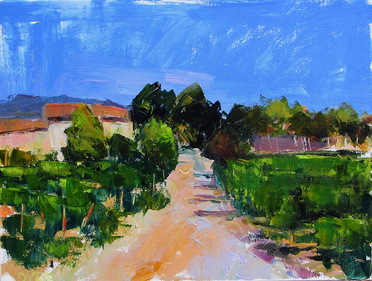 La Longère, Seguret by Janet Dyer |  Artwork Main Image 