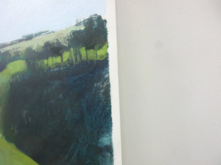 River, Somerset by Janet Dyer |  Side View of Artwork 