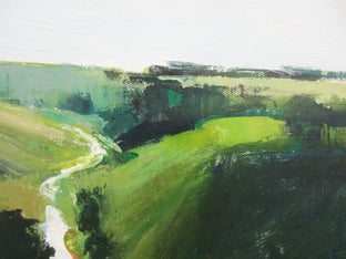 River, Somerset by Janet Dyer |   Closeup View of Artwork 
