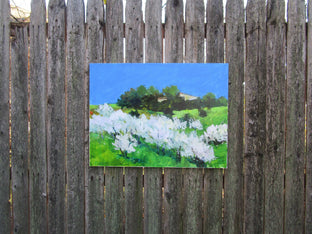 Original art for sale at UGallery.com | Spring, Bonnieux by Janet Dyer | $975 | acrylic painting | 18' h x 24' w | photo 3