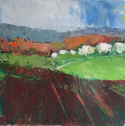 Spring Near Bonnieux, Provence by Janet Dyer | Artwork Main Image